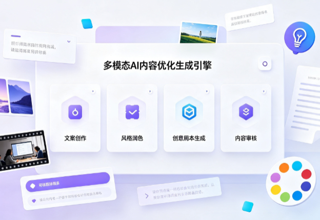 丛台区AI智能内容优化创新 多模态生成技术丰富数字内容创作生态